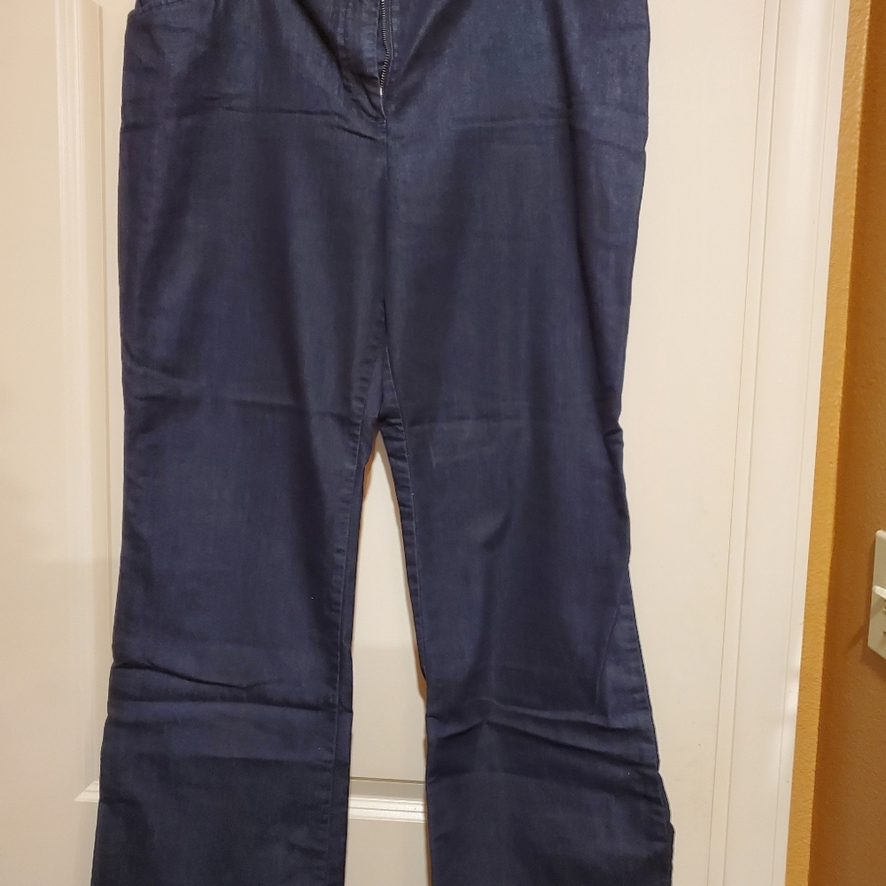 Coldwater Creek Dark Blue Denim Pants